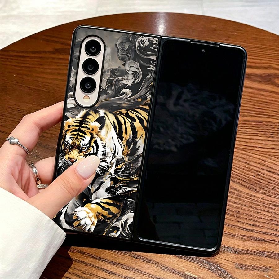 Phone Cases Z Fold 4 - Ukiyo E Tiger Phone Cover Case