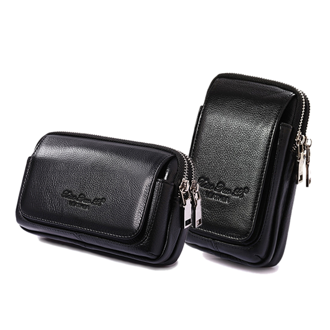 Phone Cases Men - Men Genuine Leather Waist Fanny Pack