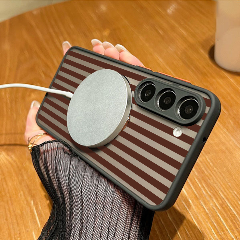 Zebra Stripe Print Magnetic Ph - Phone Cases Zebra recension och pris