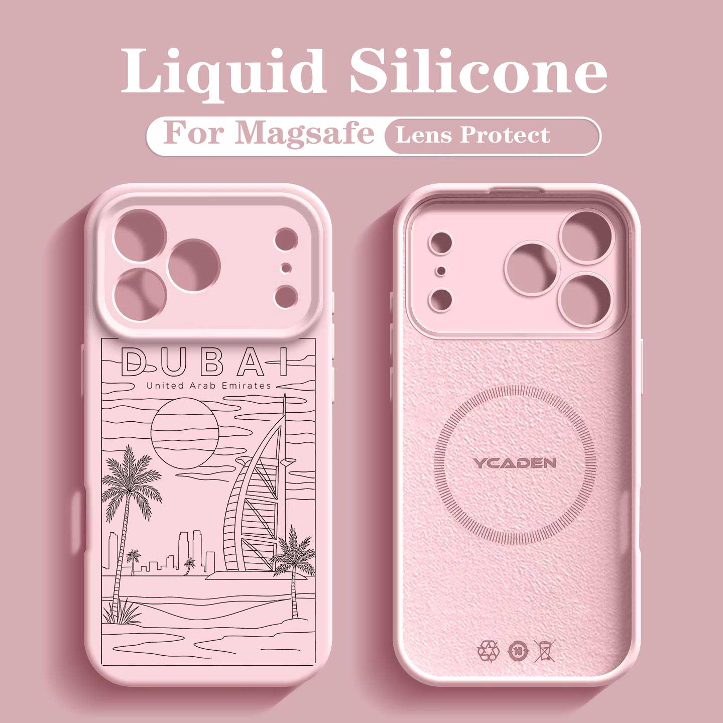 Wireless Charge Magnetic Phone - Phone Cases Dubai recension och pris