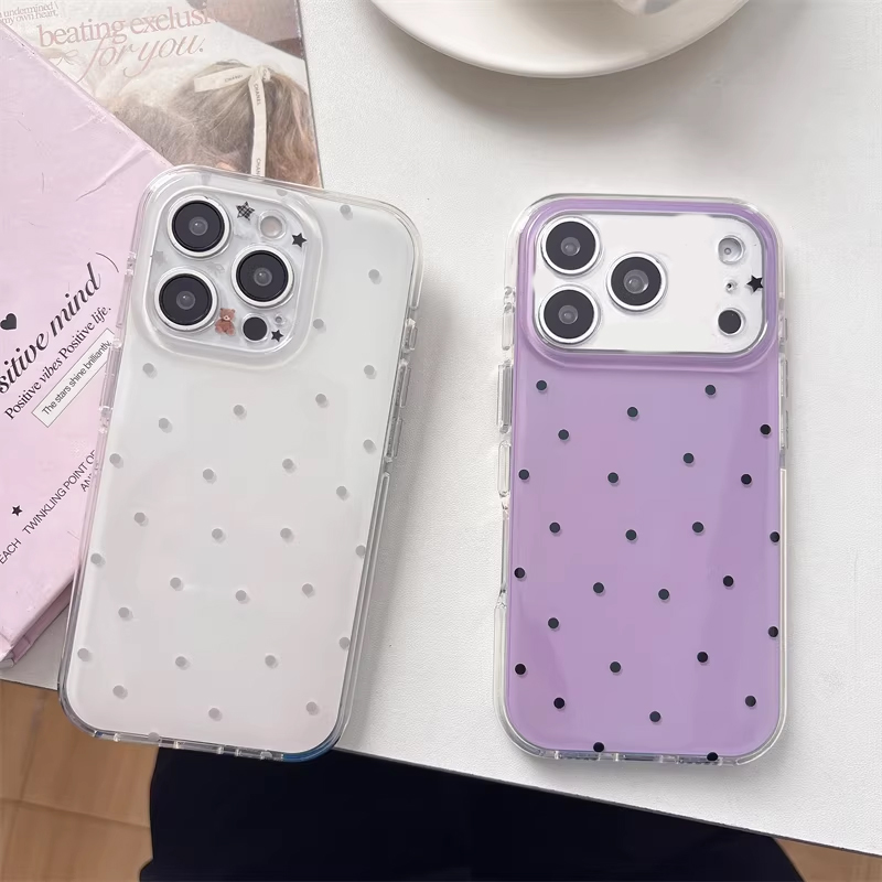 Korean Ins Girl Simple Purple  - Phone Cases Girls recension och pris