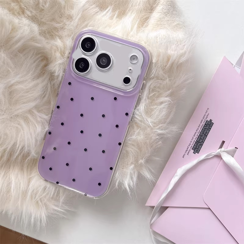Korean Ins Girl Simple Purple  - Phone Cases Girls recension och pris