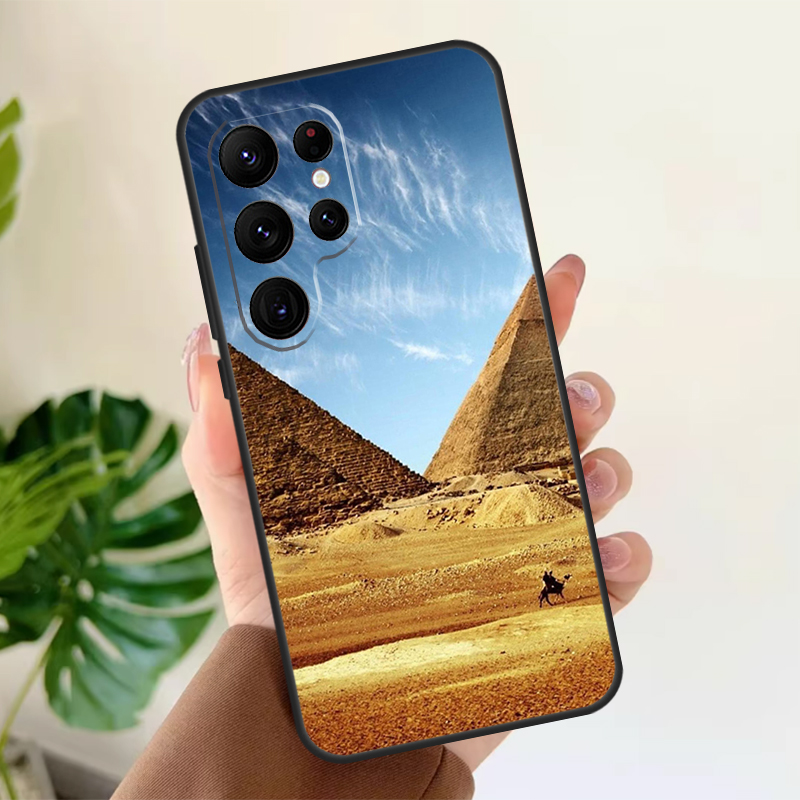 Pyramids Taj Mahal Dubai Soft  - Phone Cases Dubai recension och pris