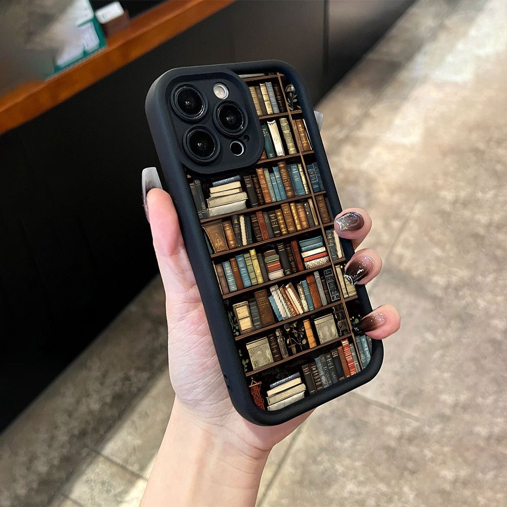 Book Shelf Creative Pattern Ph - Phone Cases For Iphone 12 Pro Max recension och pris