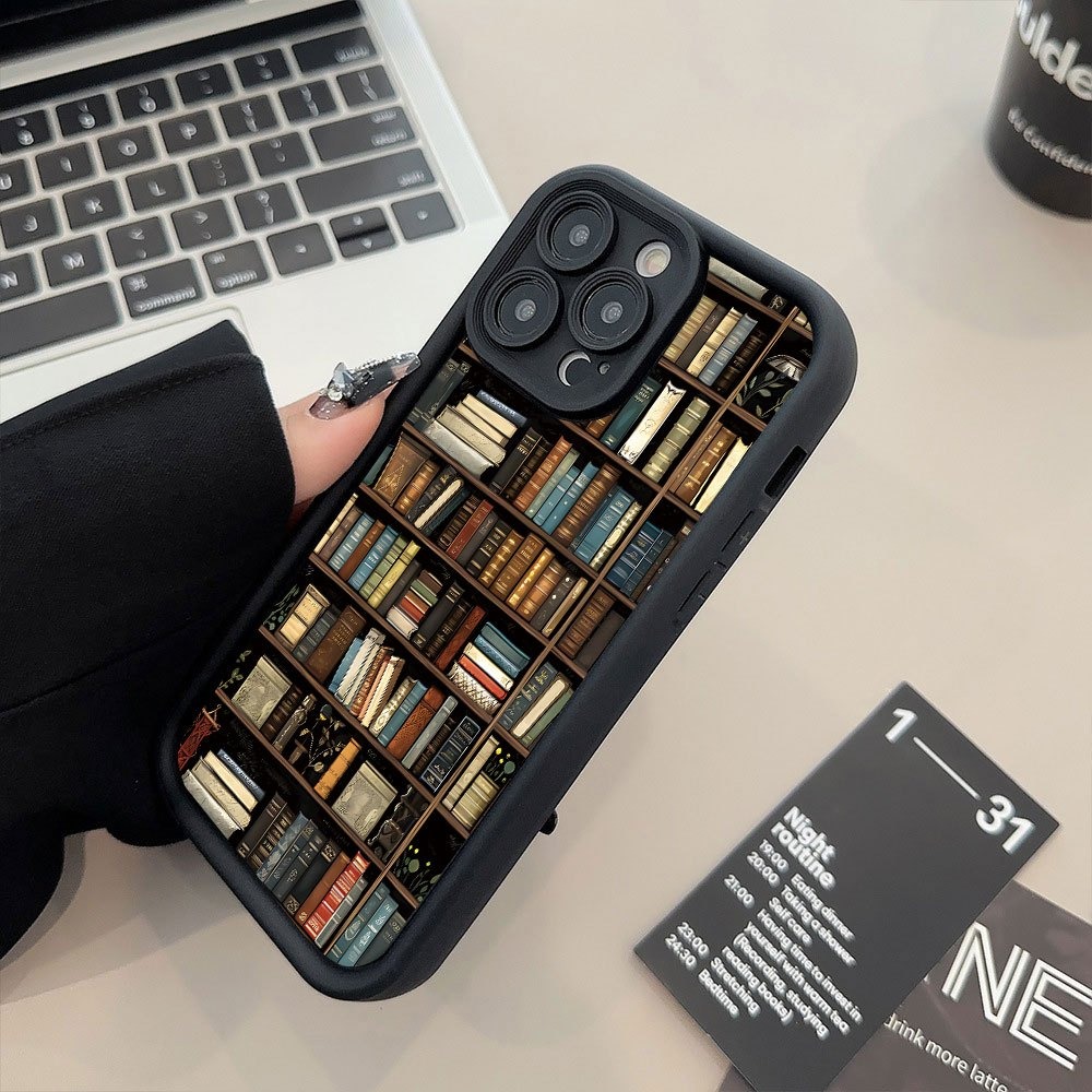 Book Shelf Creative Pattern Ph - Phone Cases For Iphone 12 Pro Max recension och pris