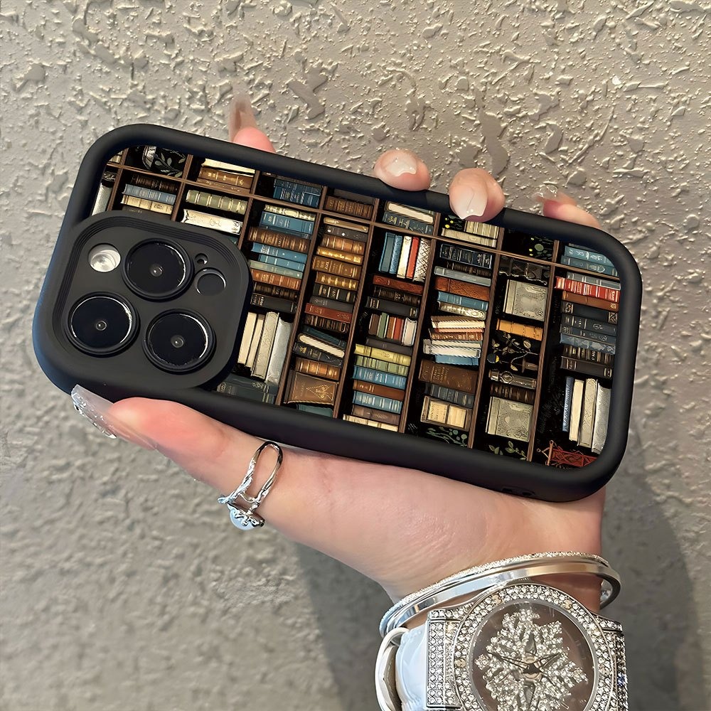 Book Shelf Creative Pattern Ph - Phone Cases For Iphone 12 Pro Max recension och pris