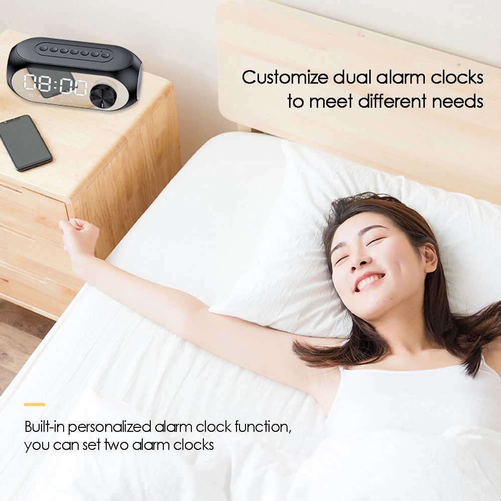 Alarm Clock Radio FM Bluetooth - Phone Cases Big W recension och pris