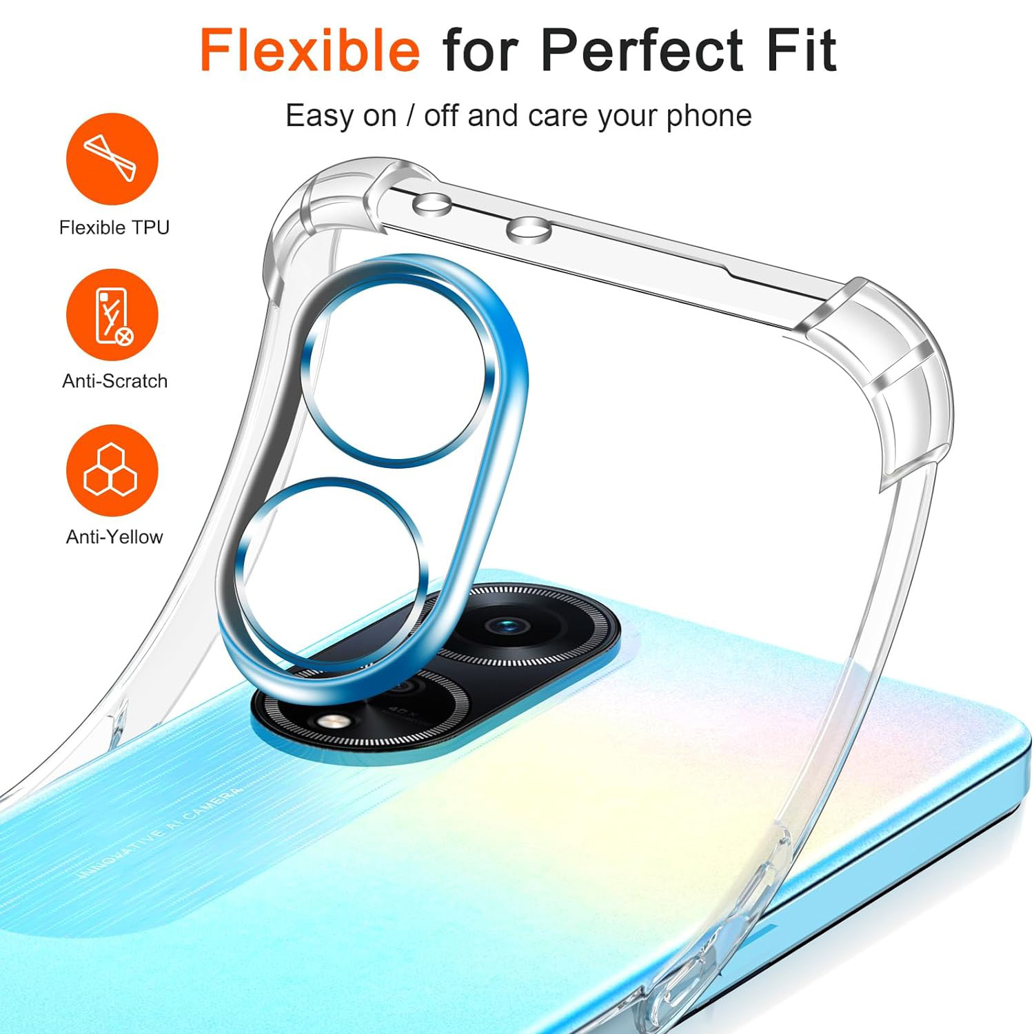 Thick Shockproof Silicone Clea - Phone Cases Aviation recension och pris