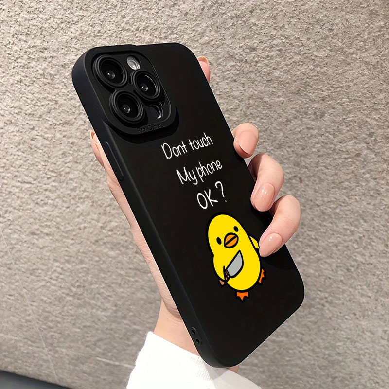 Cute Minimalist Cartoon Duck S - Phone Cases Popular recension och pris