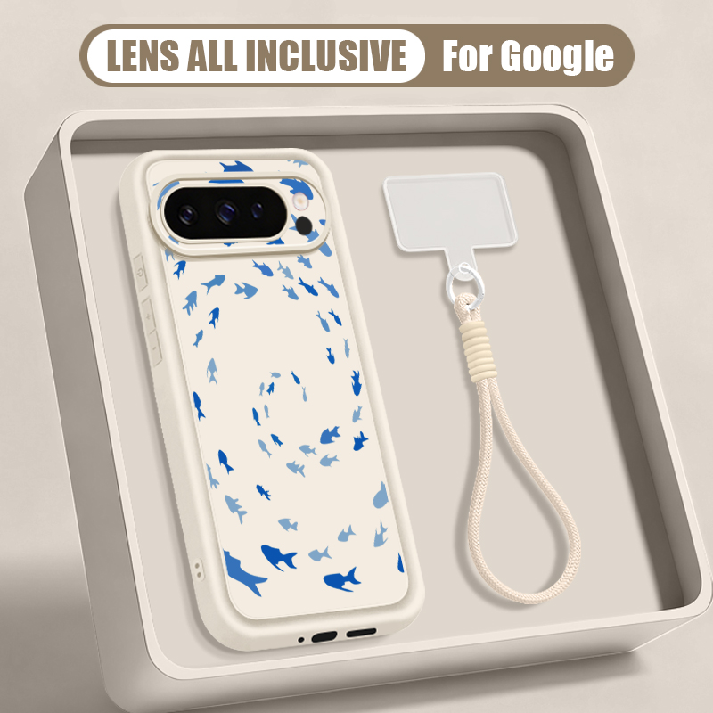 Humpback Whale Print Wrist Str - Phone Cases Google Pixel 10 Pro recension och pris
