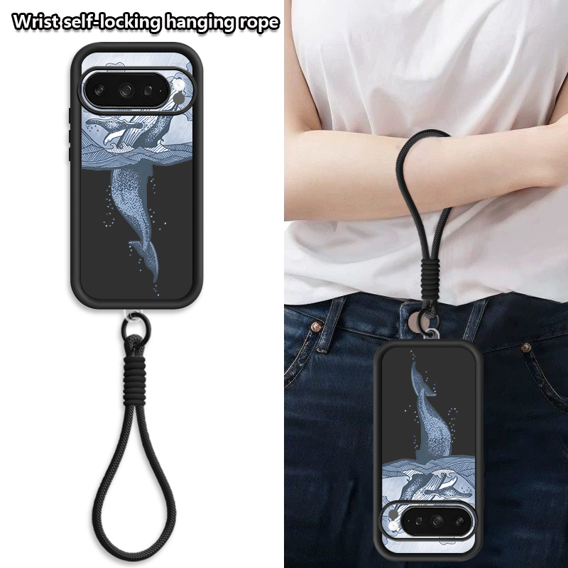 Humpback Whale Print Wrist Str - Phone Cases Google Pixel 10 Pro recension och pris