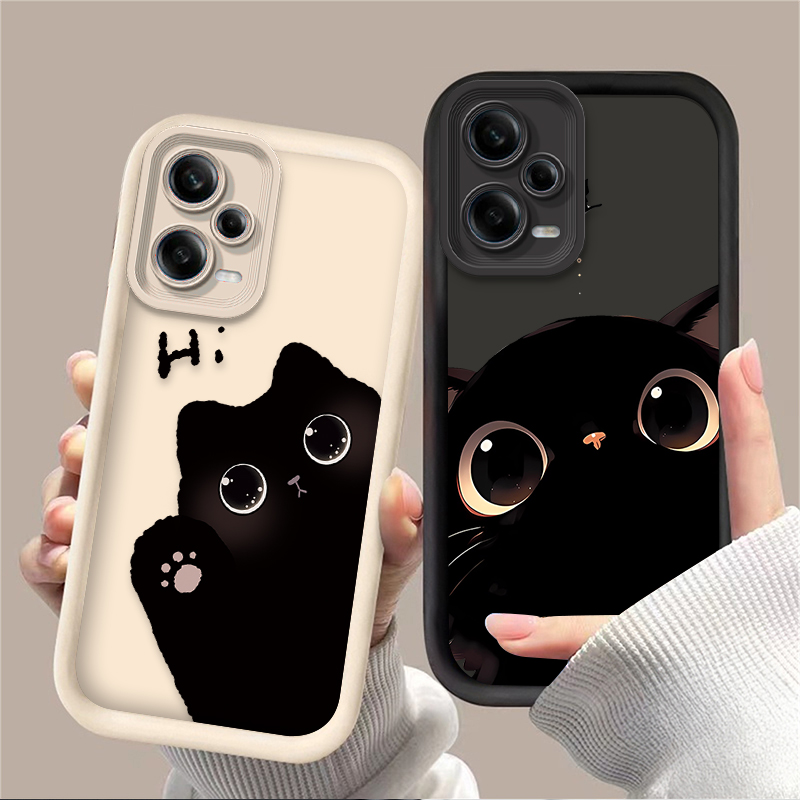 Lovely Big Eyed Cat Phone Case - Phone Cases Xiaomi Redmi 12 recension och pris