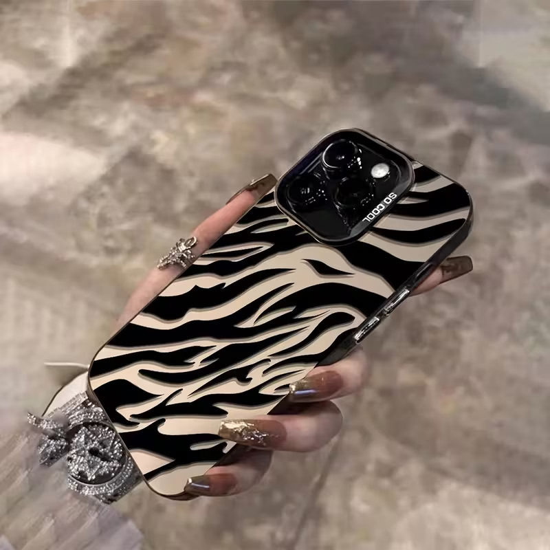 Zebra Pattern Black Advanced I - Phone Cases Zebra recension och pris