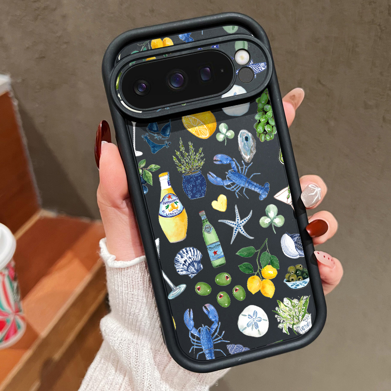 Ocean Whale Patterned TPU Phon - Phone Cases Google Pixel 10 Pro recension och pris