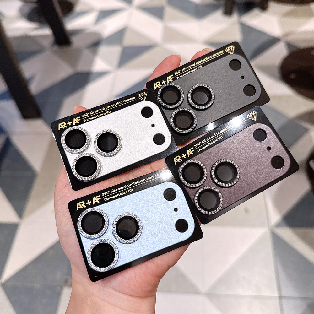 Luxury Diamond Sparkling Camer - Camera Lens Protector recension och pris