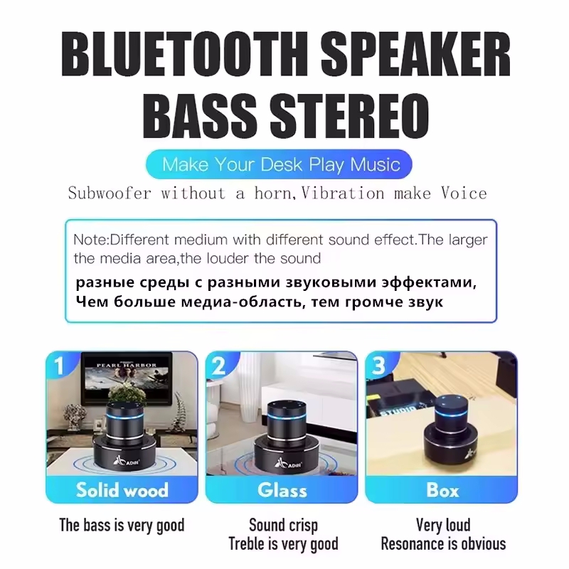 Vibro Subwoofer Anti-Neighbor  - Phone Cases Big W recension och pris