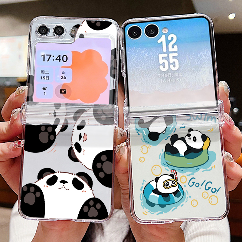 Cute Panda Pattern Phone Case  - Phone Cases Z Fold 4 recension och pris