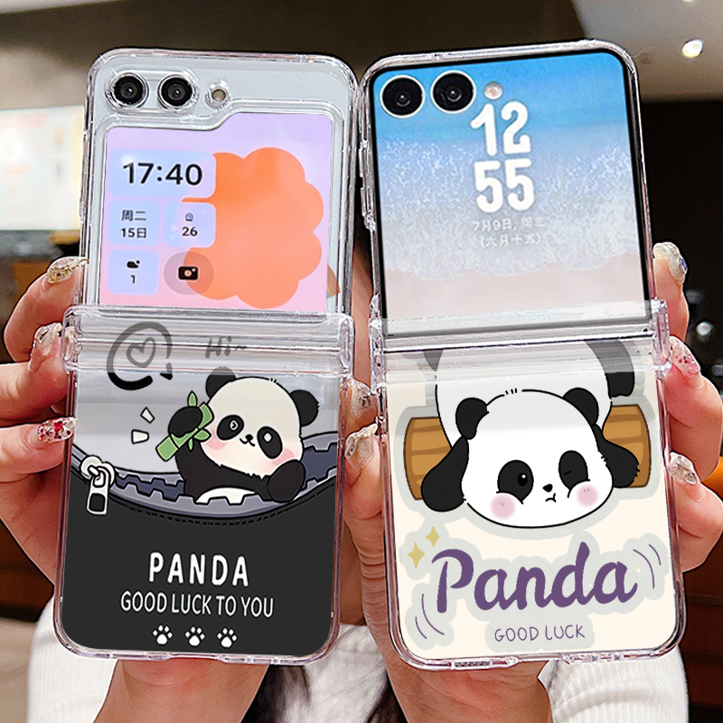 Cute Panda Pattern Phone Case  - Phone Cases Z Fold 4 recension och pris