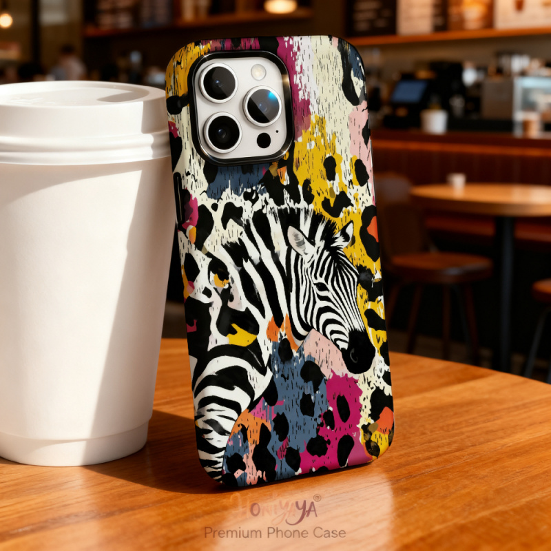 Shock Absorption Zebra Print P - Phone Cases Zebra recension och pris