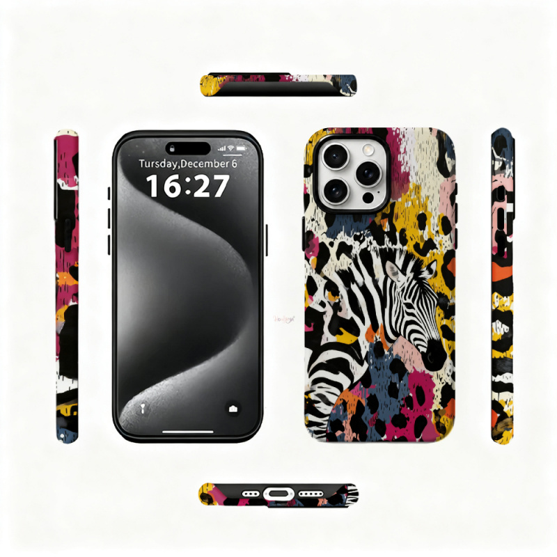 Shock Absorption Zebra Print P - Phone Cases Zebra recension och pris