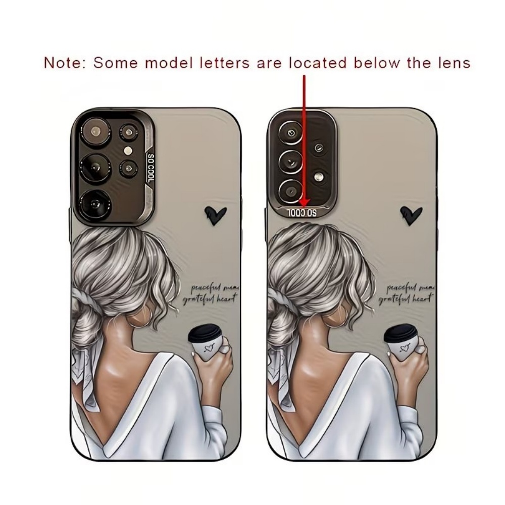 Peaceful Grateful Girl Print P - Phone Cases Girls recension och pris