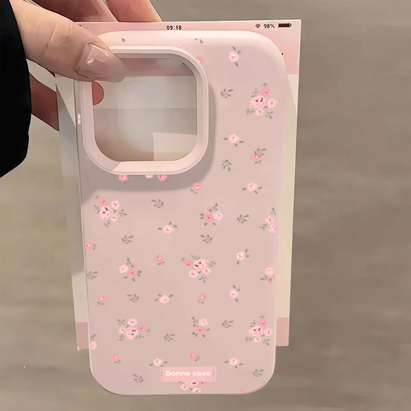 INS Korea Pink Flower Phone Ca - Phone Cases Korea recension och pris