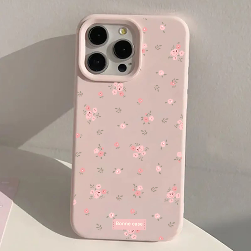 INS Korea Pink Flower Phone Ca - Phone Cases Korea recension och pris