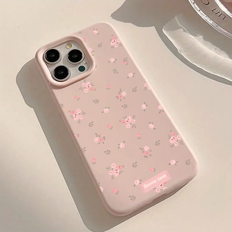 INS Korea Pink Flower Phone Ca - Phone Cases Korea recension och pris