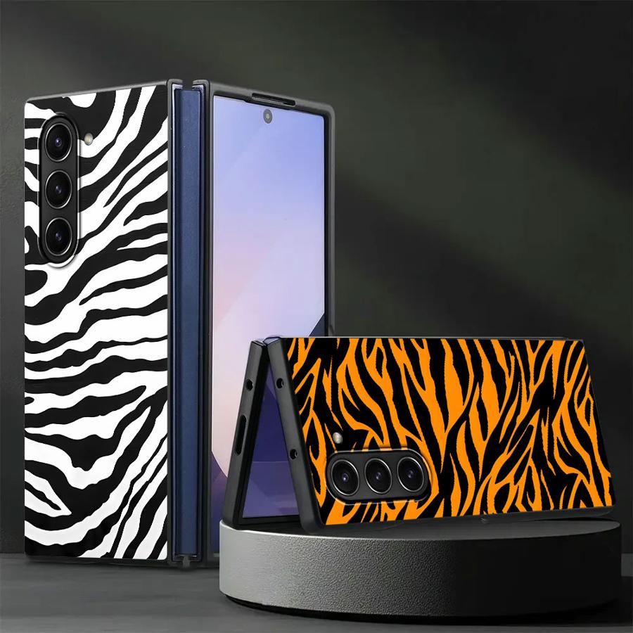 Zebra Striped Sunflower Back P - Phone Cases Z Fold 4 recension och pris