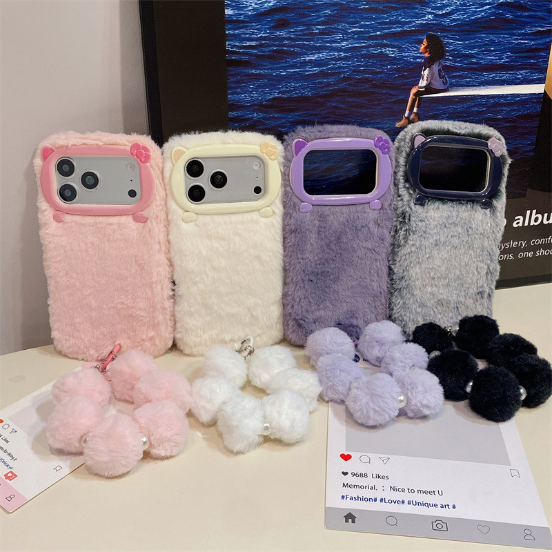 Luxury Solid Colors Furry Plus - Phone Cases For Iphone 12 Pro Max recension och pris