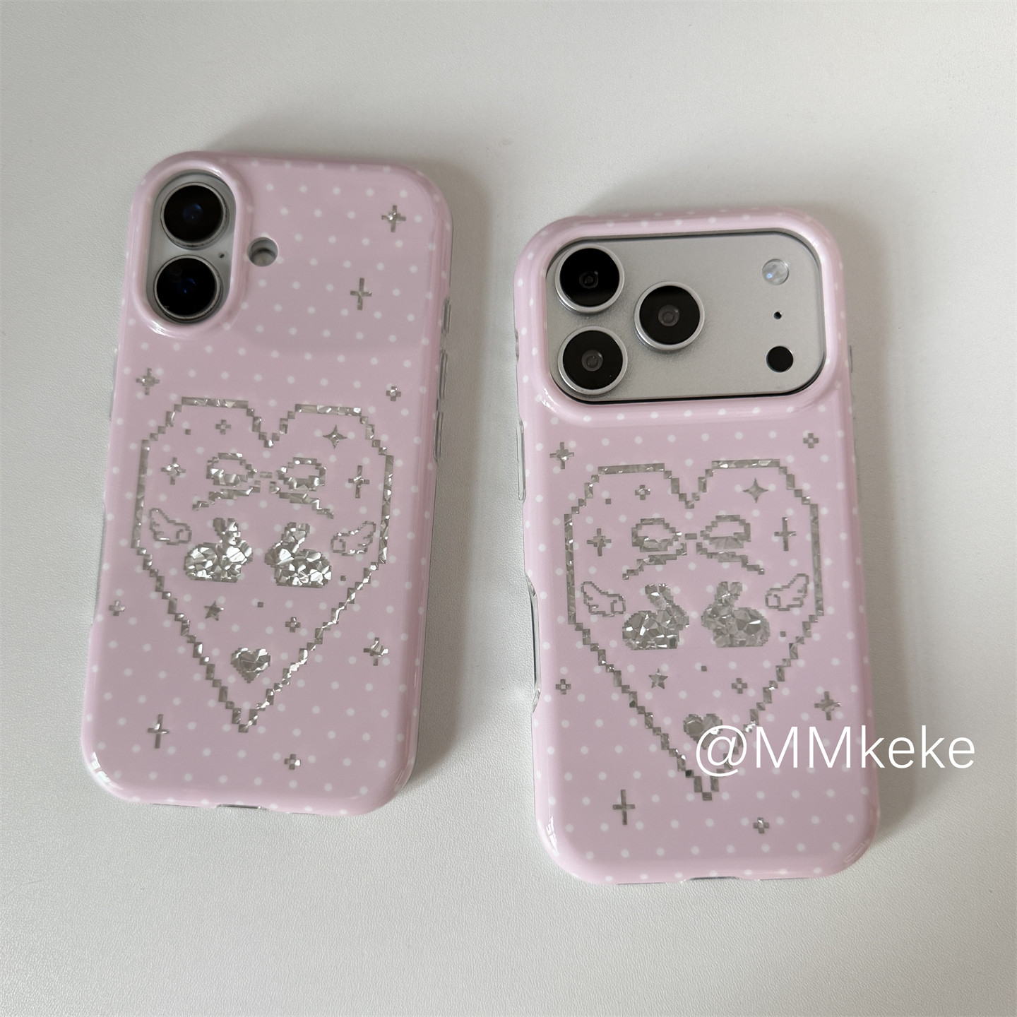 Korean Ins Pink Sweet Girl Rab - Phone Cases Girls recension och pris