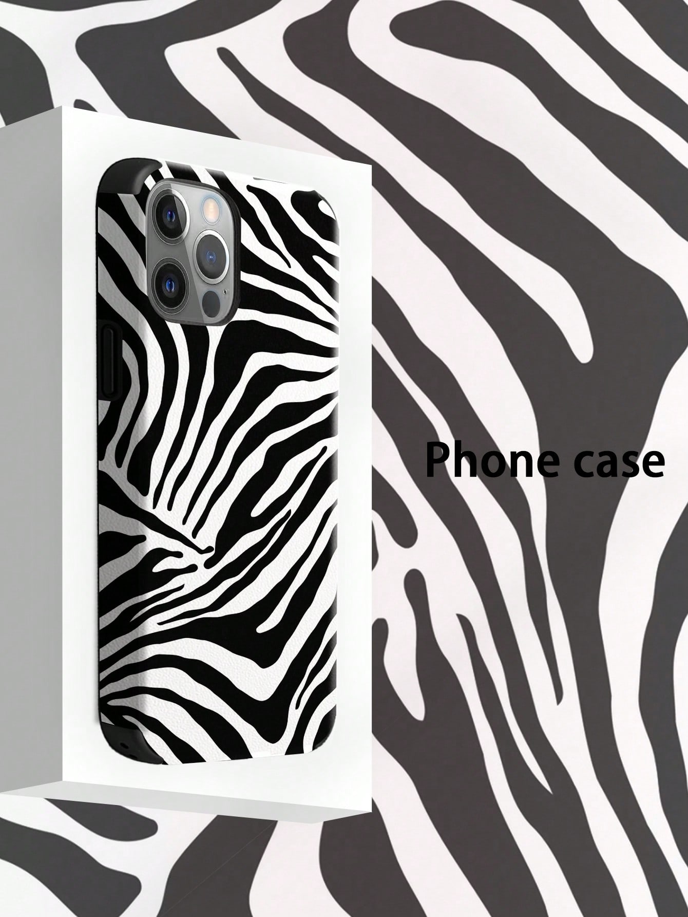 Fashionable Zebra Pattern Phon - Phone Cases Zebra recension och pris