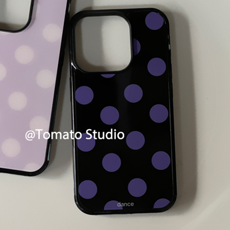 Korean Ins Fashion Purple Polk - Phone Cases Korea recension och pris