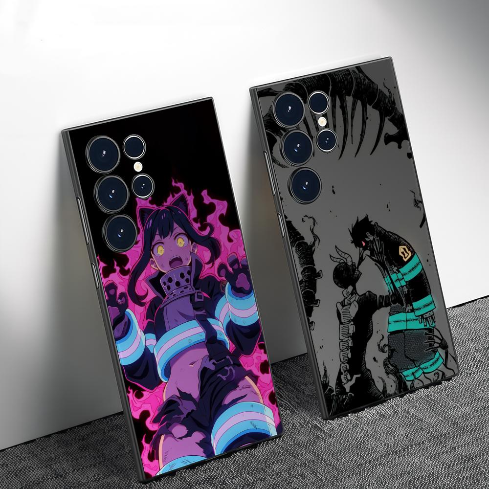 Anime F-Fire Force Phone Case  - Phone Cases Galaxy S24 recension och pris