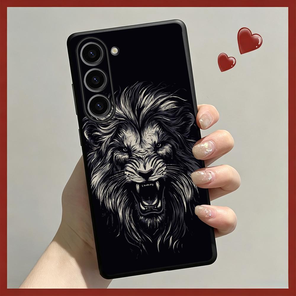 Cool king lion fashion ins des - Phone Cases Galaxy S24 recension och pris