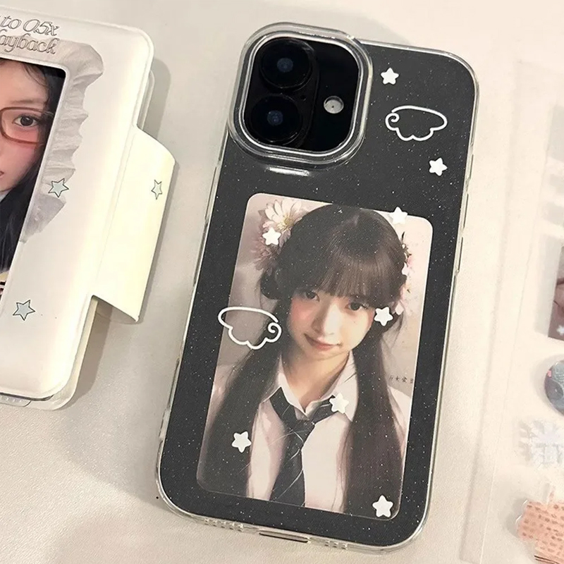 Korean INS Cute White Star Win - Phone Cases Korea recension och pris