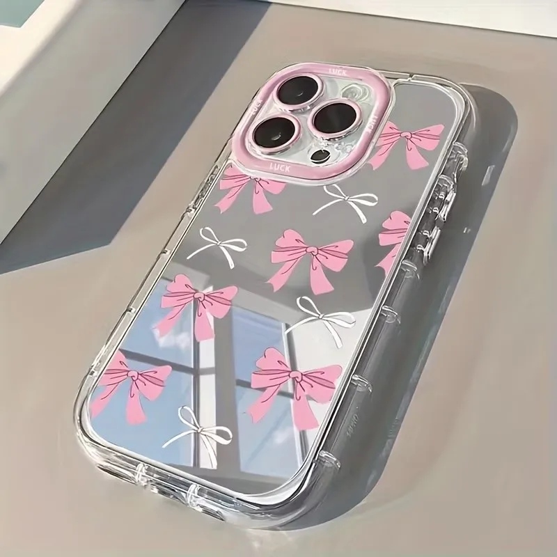 Simple Blue Pink Bow Girl Cute - Phone Cases Girls recension och pris
