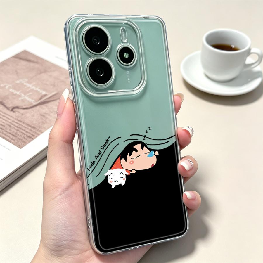 Cartoon Shin-ChanS Soft Phone  - Phone Cases Xiaomi Redmi 12 recension och pris