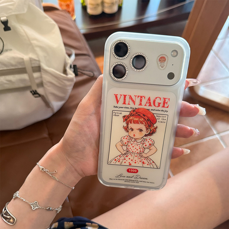 Cute Akimbo Pouting Girl Frost - Phone Cases Girls recension och pris
