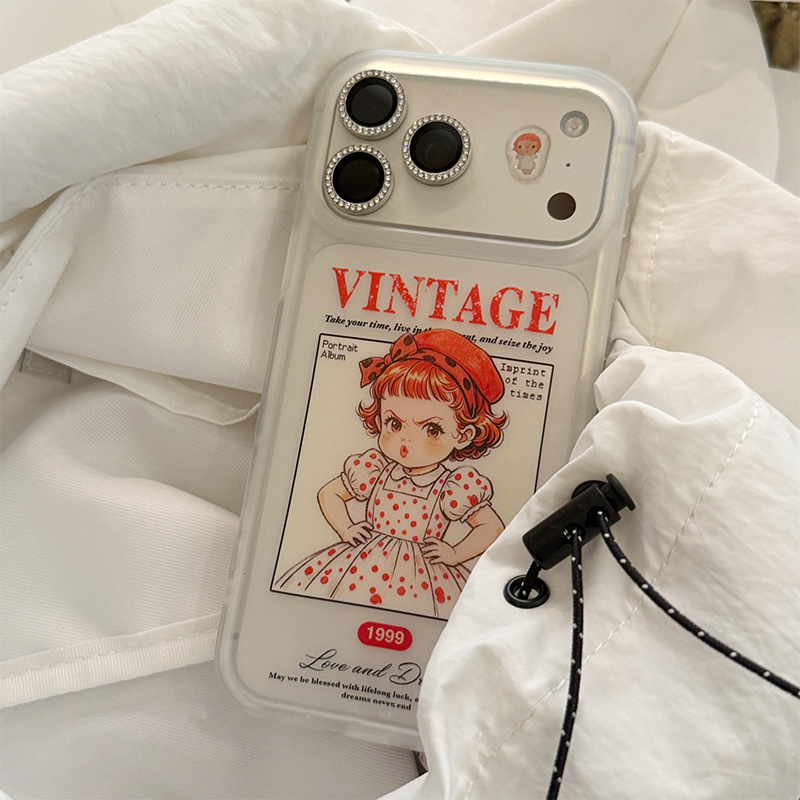 Cute Akimbo Pouting Girl Frost - Phone Cases Girls recension och pris