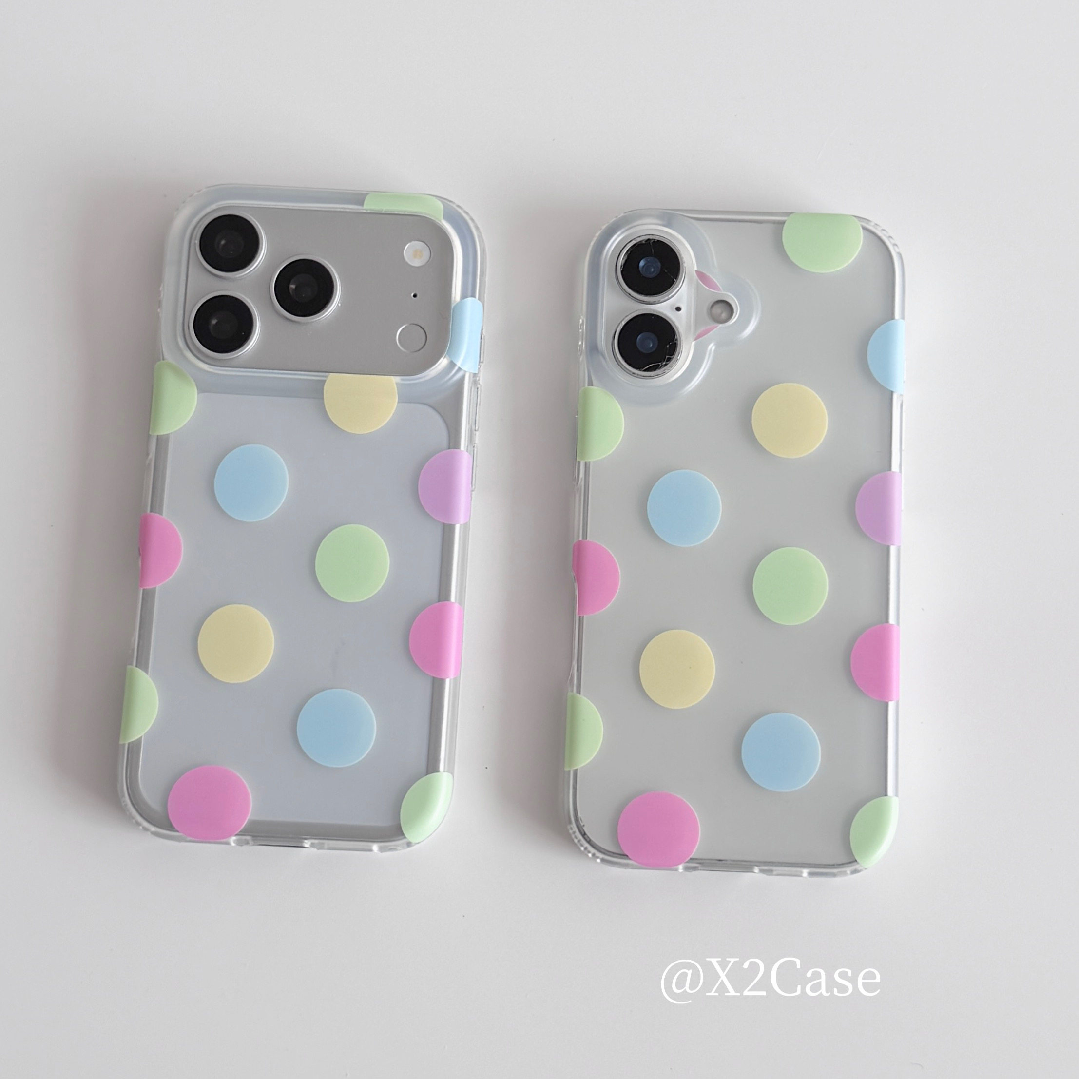 Korea Ins Colorful Polka Dots  - Phone Cases Korea recension och pris
