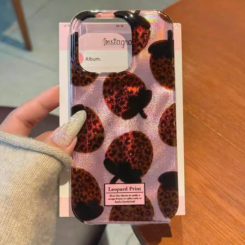 Water ripple glitter brown leo - Phone Cases Zebra recension och pris