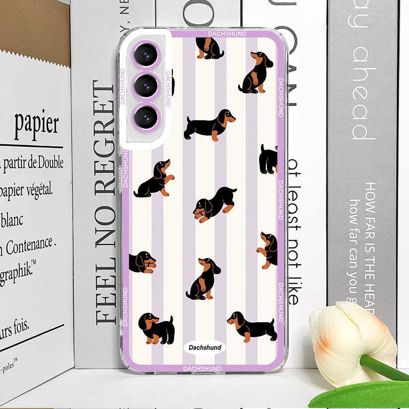 Cute Sausage Dog Phone Case fo - Phone Cases Galaxy S24 recension och pris