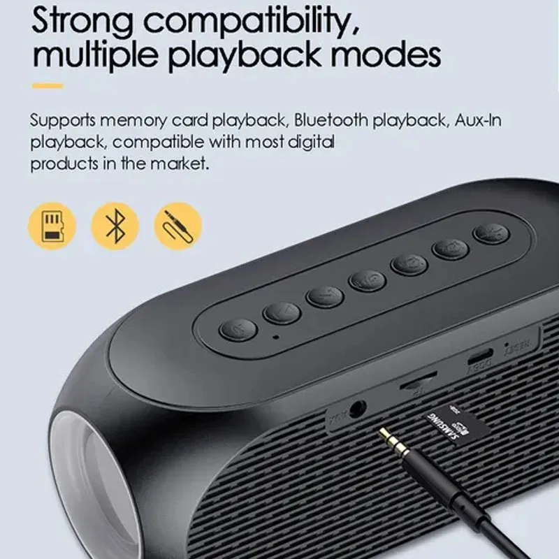 Alarm Clock Portable Bluetooth - Phone Cases Big W recension och pris