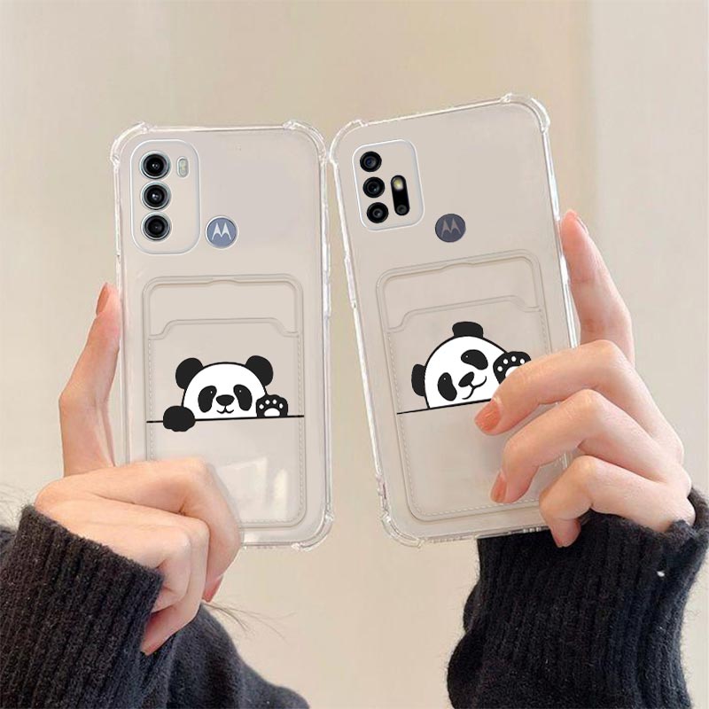 G 60 Hiding Panda Transparent  - Phone Cases Zebra recension och pris