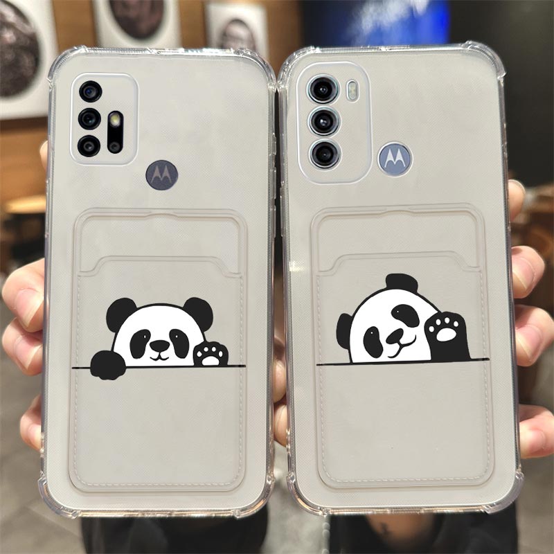G 60 Hiding Panda Transparent  - Phone Cases Zebra recension och pris