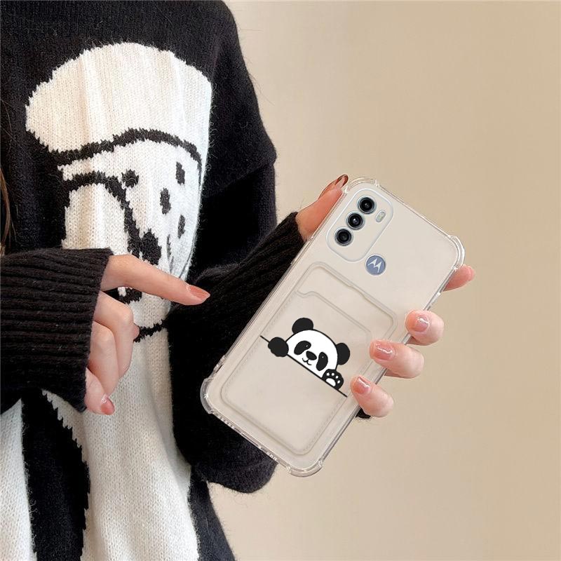 G 60 Hiding Panda Transparent  - Phone Cases Zebra recension och pris