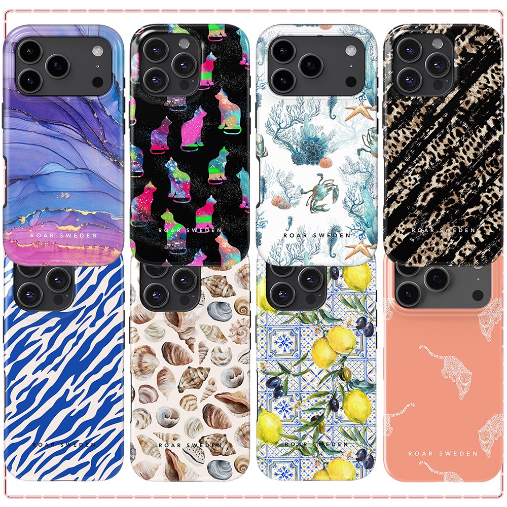 Roar Sweden Purple Marble Phon - Phone Cases Sweden recension och pris