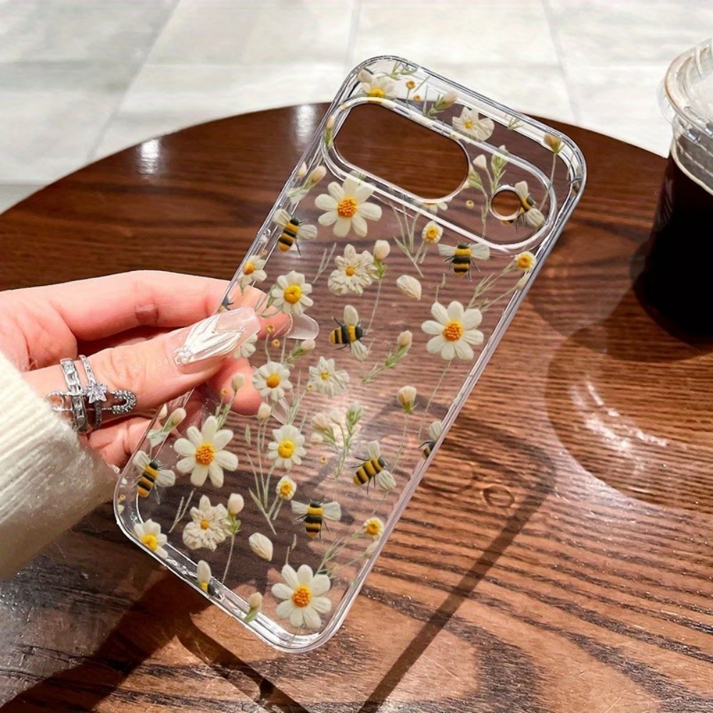 Cute Honeybee Flower Pattern S - Phone Cases Google Pixel 10 Pro recension och pris