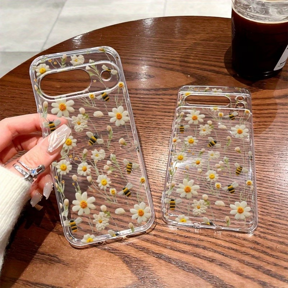 Cute Honeybee Flower Pattern S - Phone Cases Google Pixel 10 Pro recension och pris